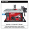 Milwaukee, 2736-20 M18 FUEL 18 Volt Lithium-Ion Brushless Cordless 8-1/4 in. Table Saw with ONE-KEY (Tool Only)