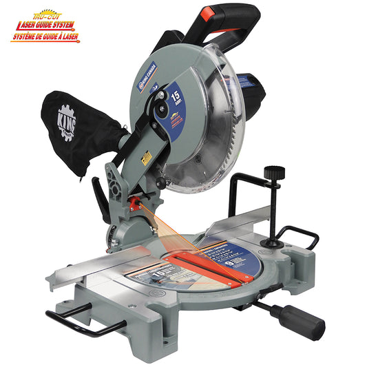 King, 8324NS 10'' Compound Miter Saw w/ Laser