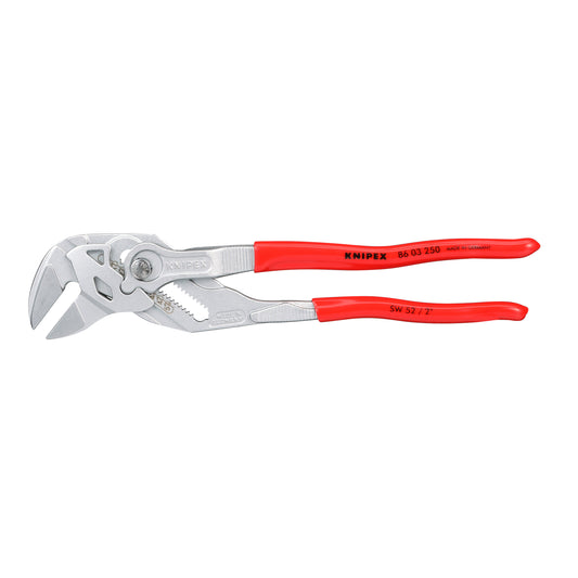 Knipex, 86 03 250 SBA 10'' Pliers Wrench - Plastic Grip