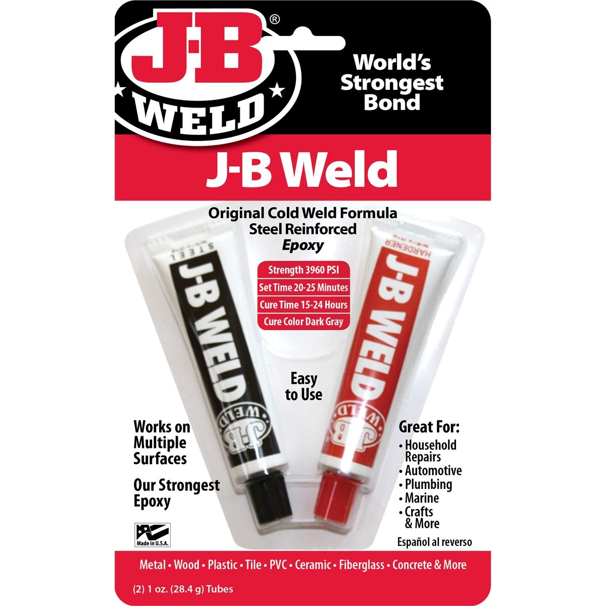 J-B Weld, 82-65SCAN Cold Bonding Compound (1oz)