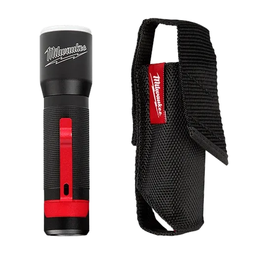 Milwaukee 2107S 325-Lumen LED Aluminum Flashlight with Holster