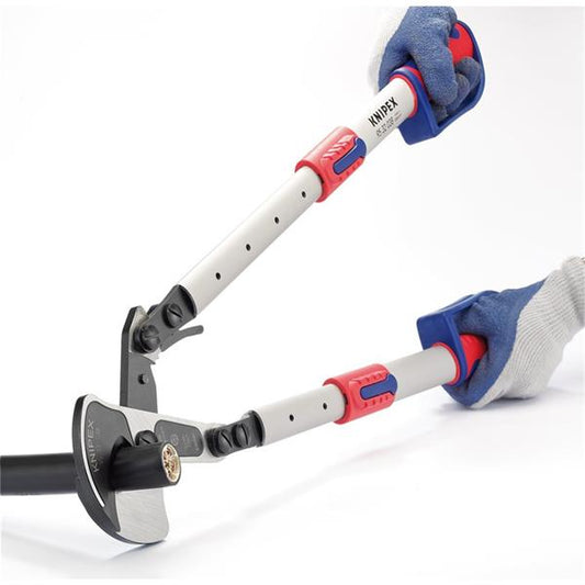 Knipex, 95 32 038 Cable Shears Ratchet Action