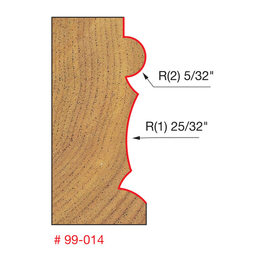 Freud, 99-014 Face Molding Router Bit 1/2'' Shank
