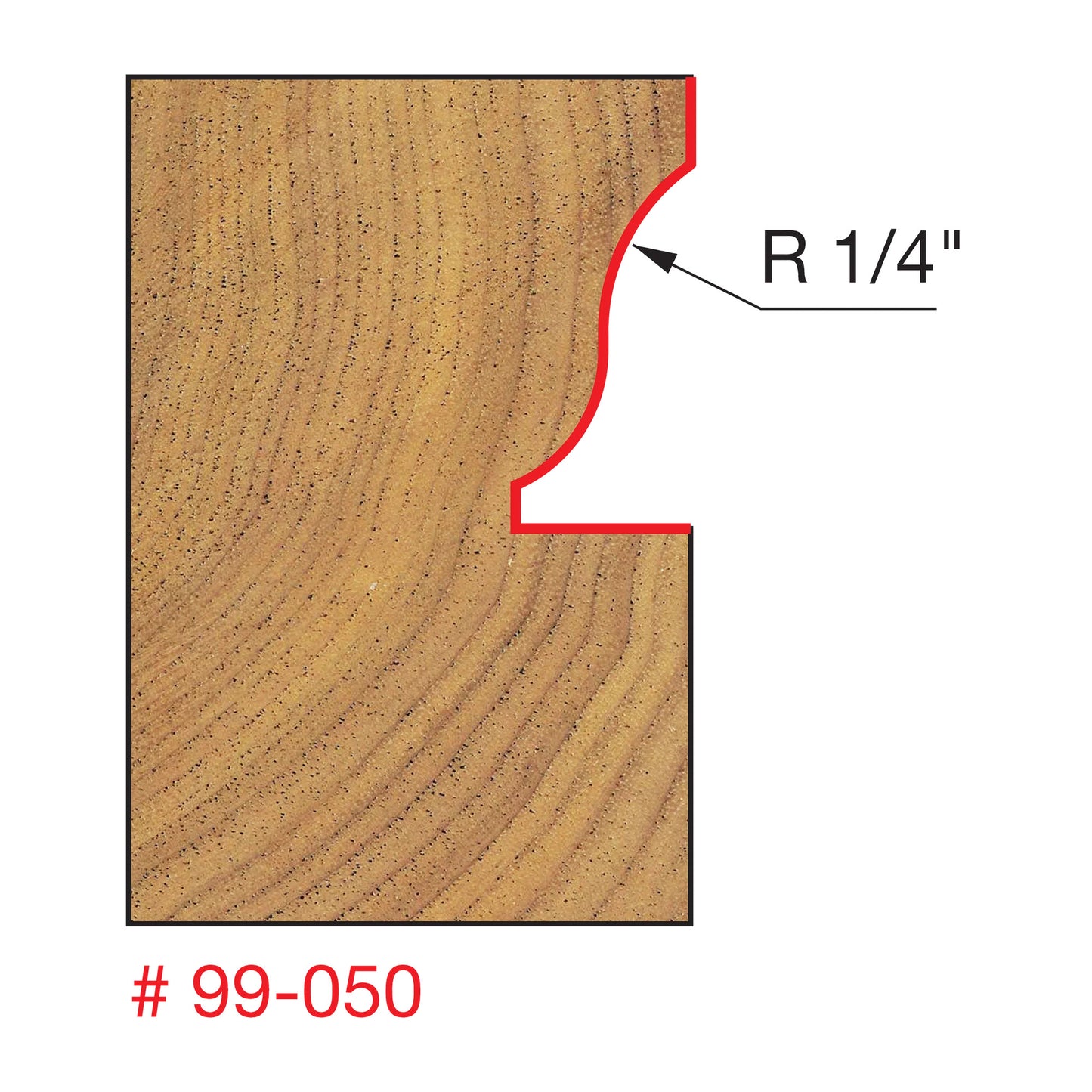 Freud, 99-050 Embout pour châssis et rail de fenêtre, tige 1/2'' 13690