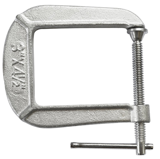 Bessey CM34DR 3-Inch x 4-1/2-Inch Malleable Deep Reach C Clamp