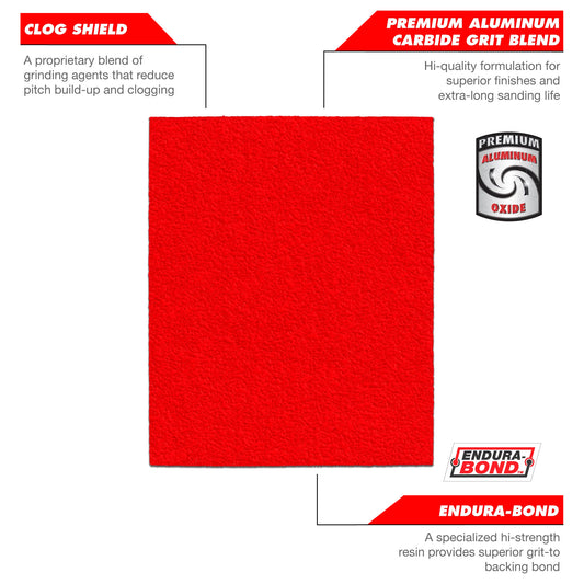 Diablo, DCS045040S06G 4-1/2'' x 5-1/2'' Palm Sander 1/4 Sheet 40 Grit - 6pk