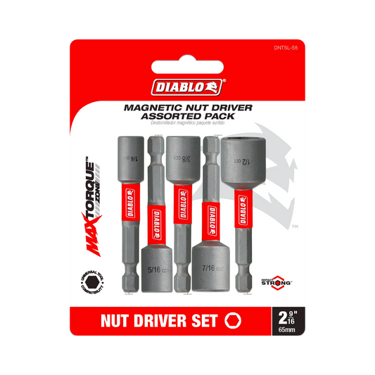 Diablo, Magnetic Nut Setters 2-9/16" in Length