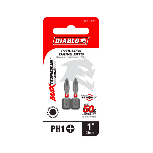 Diablo, Phillips Drive Bits