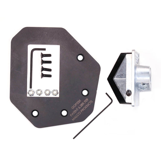 Malco, GOP23XUK Gutter Punch X-Style Upgrade Kit, 2"x3"