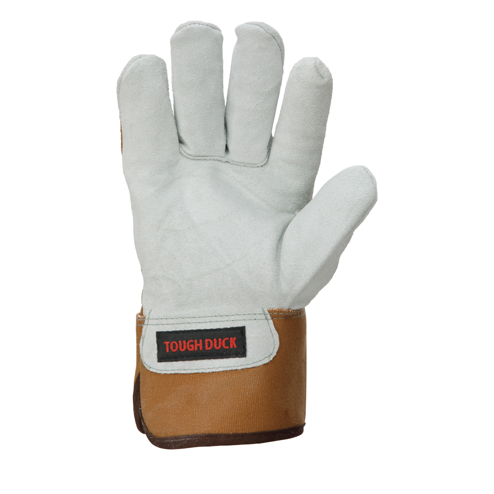 Tough Duck, GI6606 Thinsulate-Lined Cow Split Leather Gloves