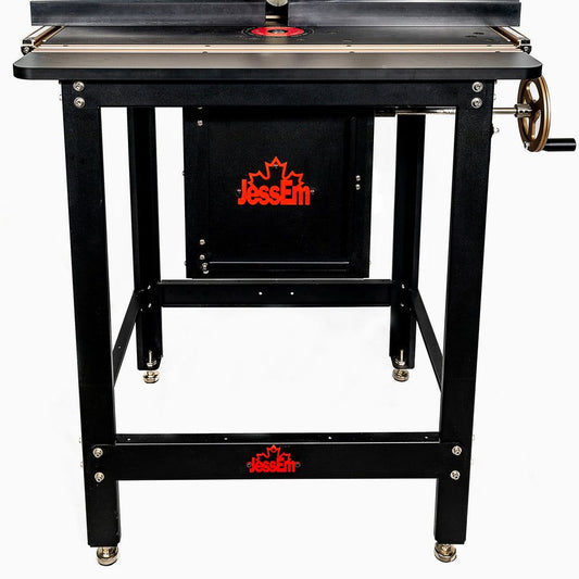 Jessem, 05151 Boîte à poussière à double entrée pour table de toupie