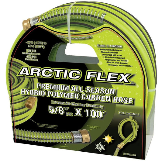 King, K-10058GH 100' x 5/8'' Garden Hose Premium Hybrid Polymer