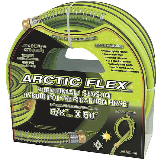 King K-5058GH 50' x 5/8'' Garden Hose Premium Hybrid Polymer