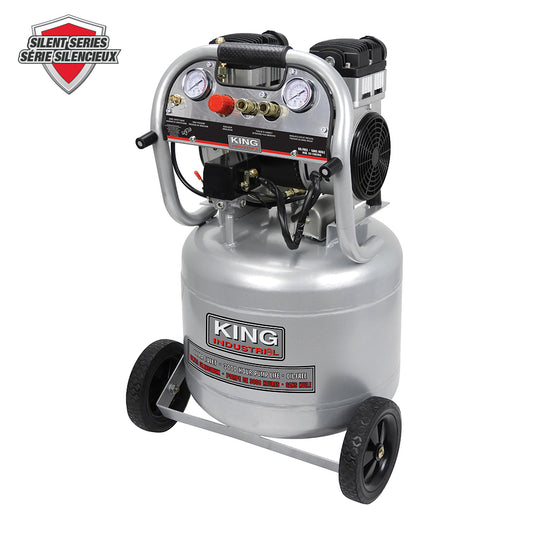 King, KC-10020SQ 10 Gallon Ultra Quiet Air Compressor