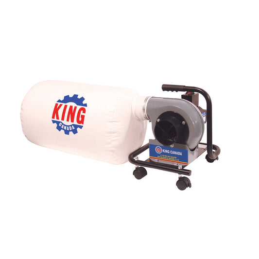 King, KC-1101C 590 CFM Mini Dust Collector