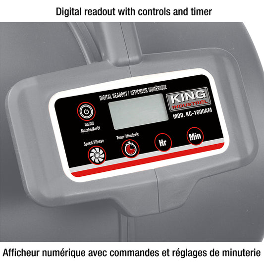 King, KC1600AM Air Mover