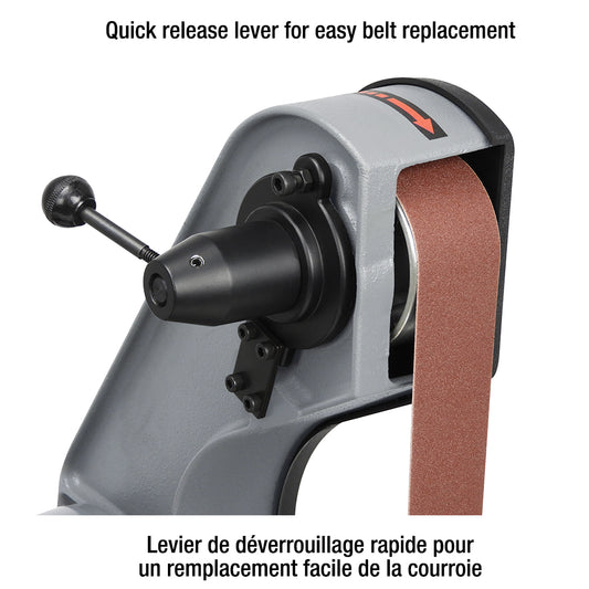 King, KC-770FX Ponceuse à courroie 2'' X 42'' et disque 8''