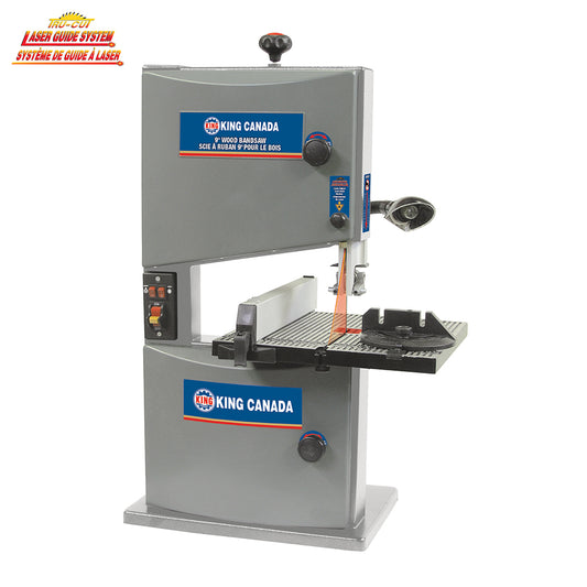 King, KC-902C 9" Bandsaw with Laser