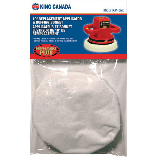 King, KM-030 Replacement Applicator & Buffing Bonnets Kit