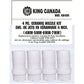 King, KM-036 Ceramic Nozzle Kit for Sand Blaster KSB-350