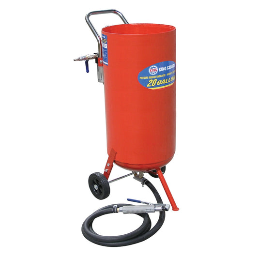 King, KSB-20 20 Gallon Sandblaster Portable