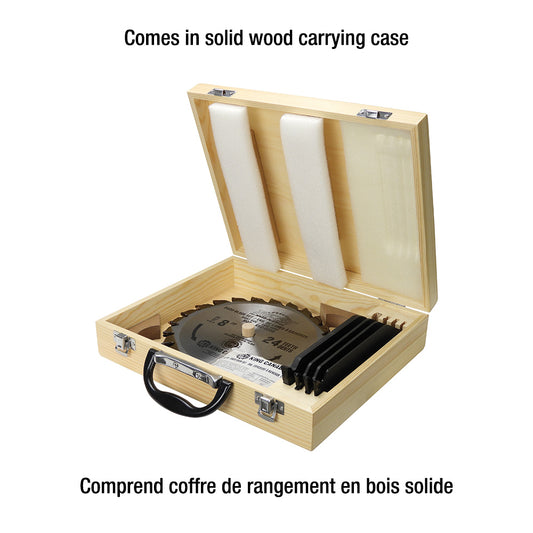 King, KSC-8000 8'' Dado Blade Set