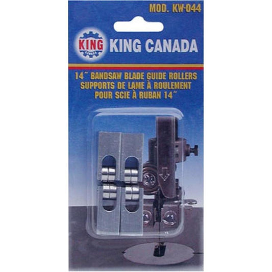 King, KW-044 Roulement à billes Lame de scie à ruban Guide Rouleau Cool Block Remplacement 14430