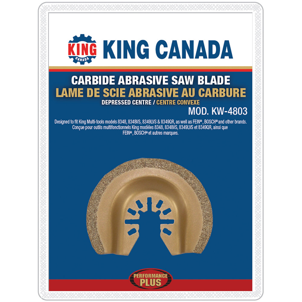 King, KW-4803 Carbide Abrasive Saw Blade
