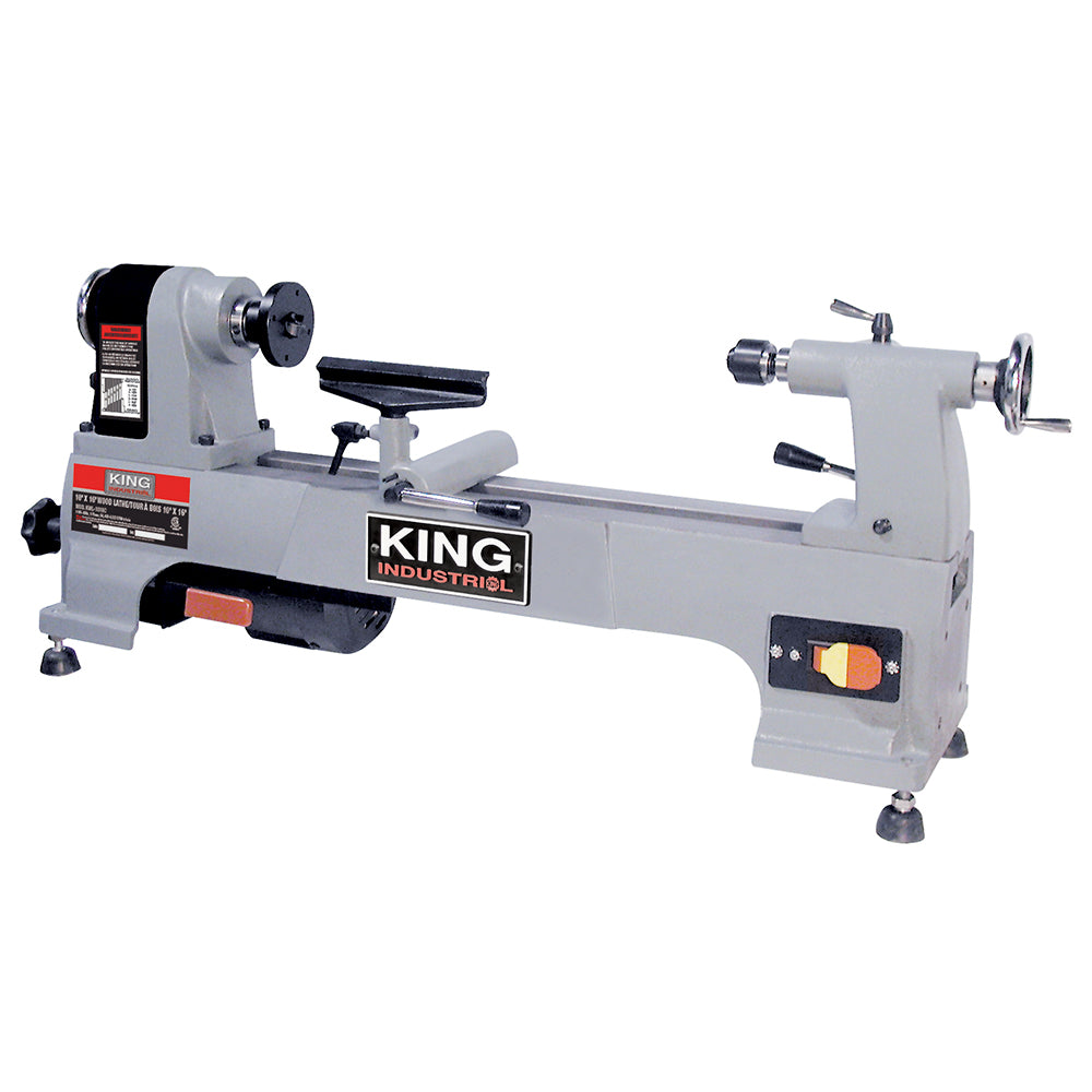 King Canada 10" x 16" Wood Lathe - KWL-1016C