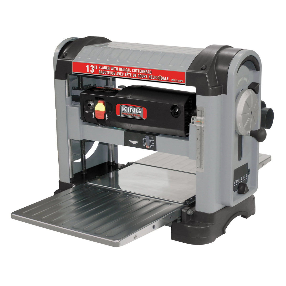 King, KC-13HPC 13" Planer with Helical Cutterhead