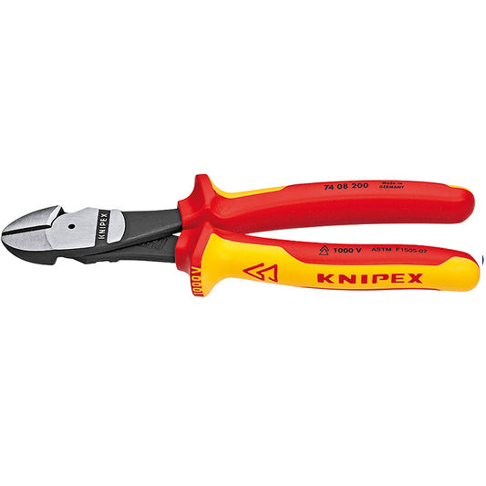 Knipex 74 08 200 SBA 8'' Insulated Diagonal Cutter
