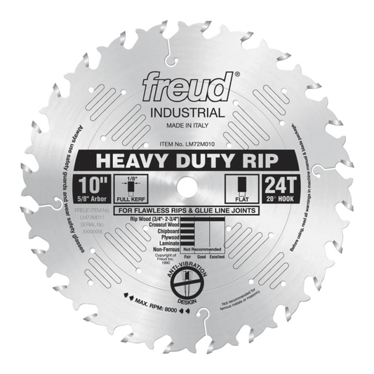 Freud, LM72M010 Heavy-Duty Rip Blade