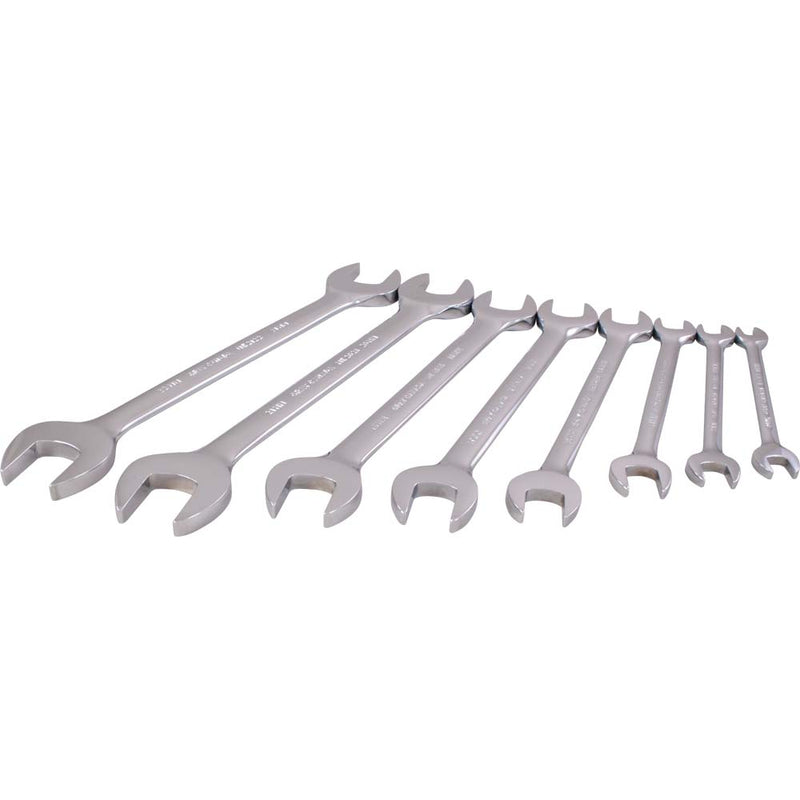 Gray Tools, ME8A 8 Piece Metric Open End Wrench Set