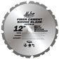 Malco, FCCB12 12'' Fiber Cement Circular Diamond Saw Blade 1'' Arbor