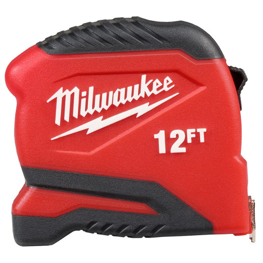 Milwaukee 48-22-1712 – 12ft Compact Tape Measure