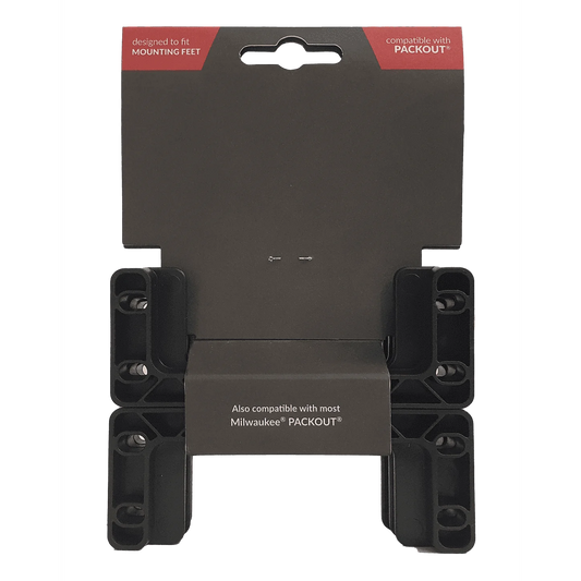 StealthMounts, OM-CL-BLK-6 Cleat n' Feet - Mounting Cleats (6 Pack)