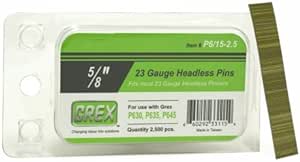 Grex, 23 Gauge Pin Nails
