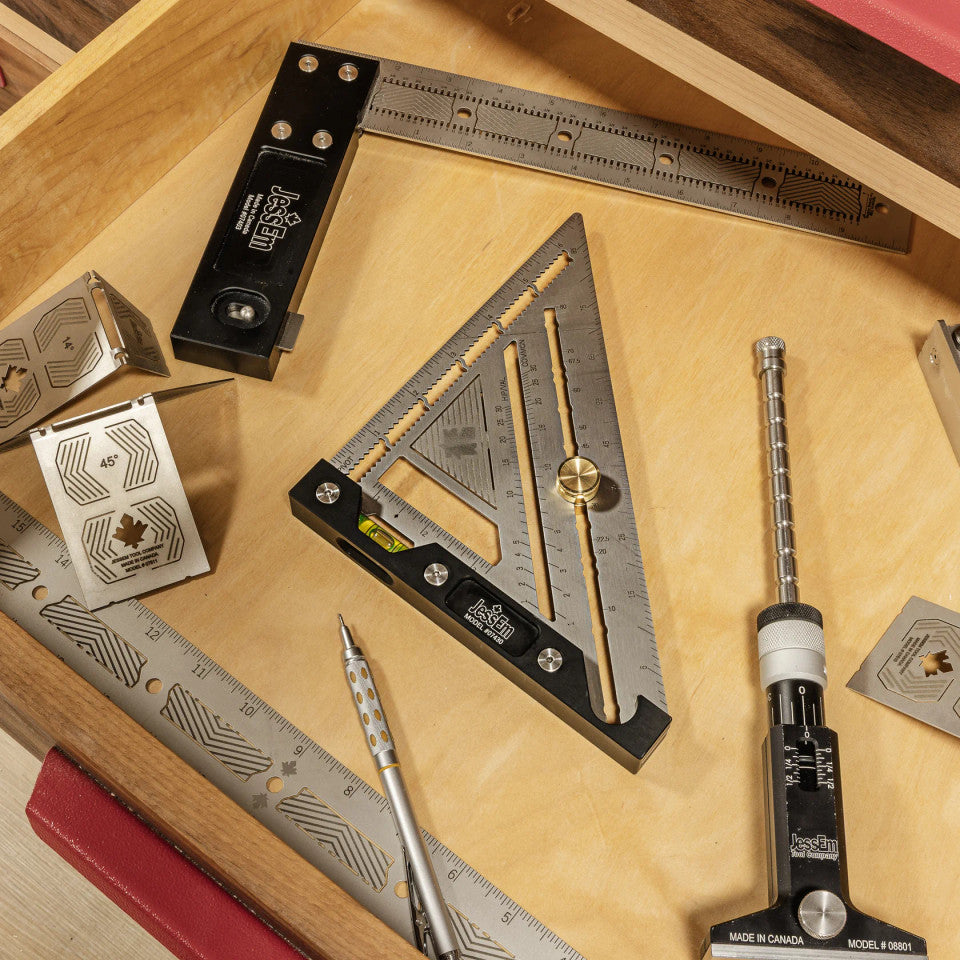 Jessem 07430 Stainless Steel Quick Angle Square