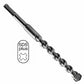 Driltec - Round Shank Premium Masonry Drill Bit, HD Tungstun Carbide Tip