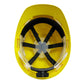 McCordick, SHDHA6YQ Yellow Safety Helmet