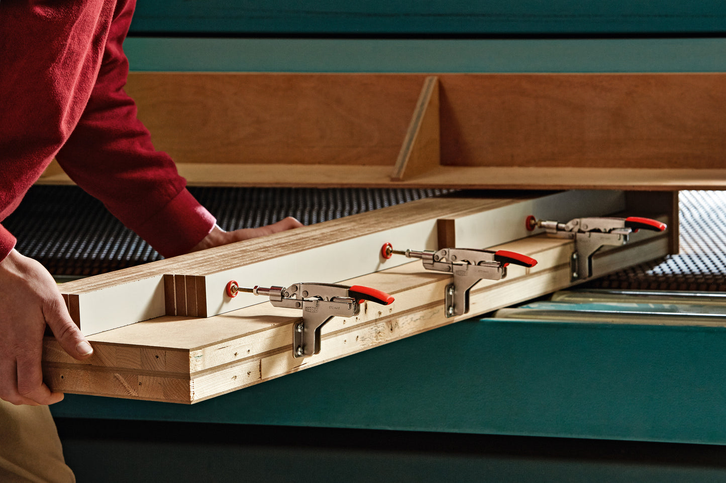 Bessey, STC-IHA15 Pince à bascule en ligne à réglage automatique à 90°