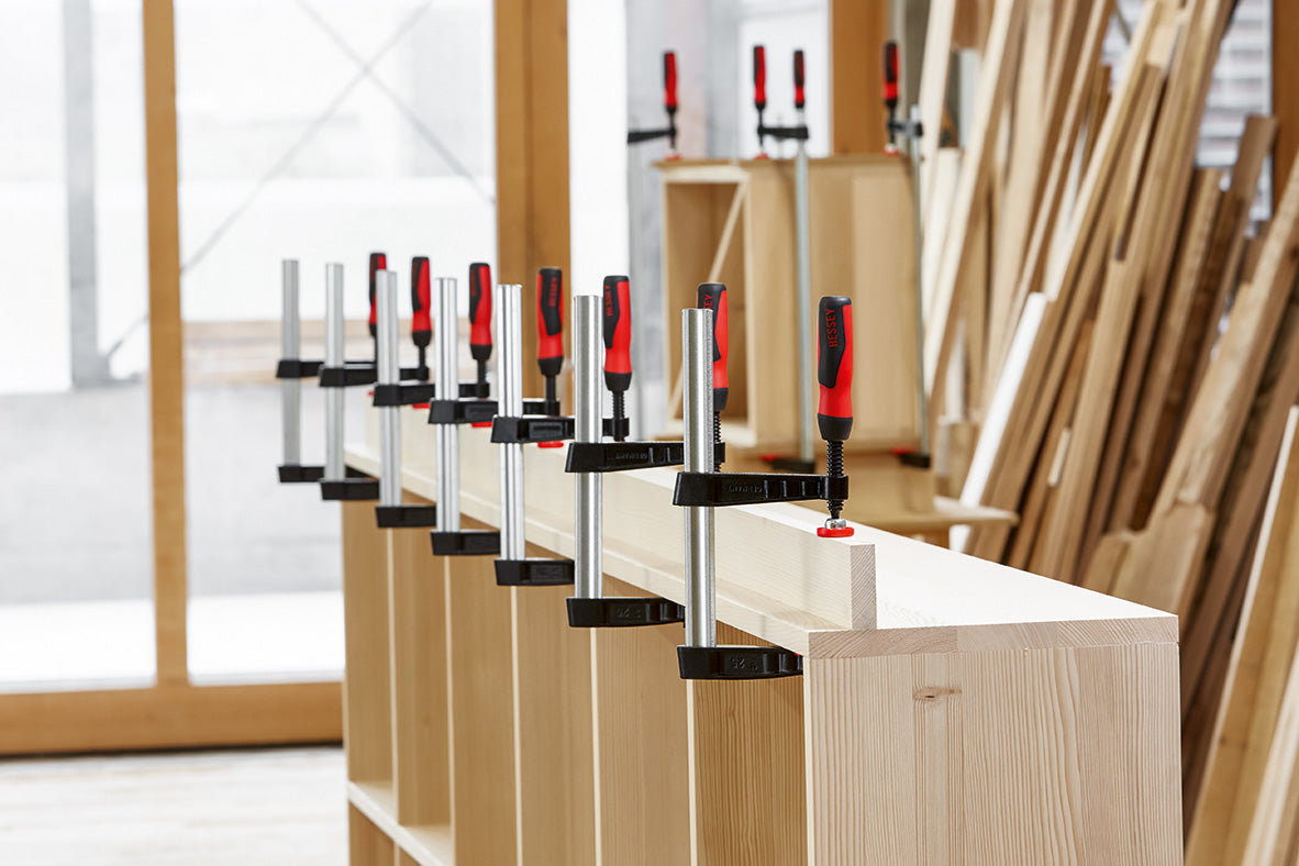 Bessey TGJ2.518+2K Pinces à barre en fonte malléable pour hommes de métier de 18 pouces 14808