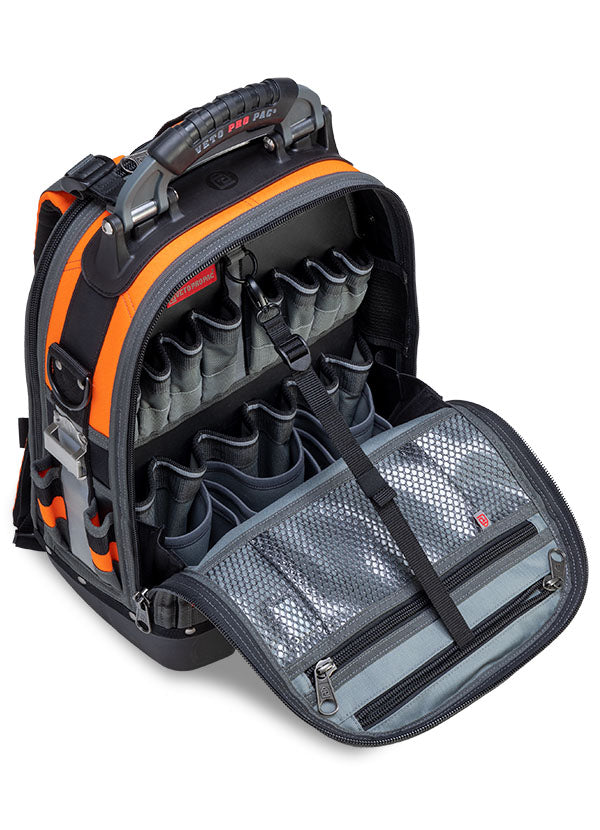 Veto Pro, TECH-PAC Orange Hi-VIZ, Sac à dos Tech Pac Tool Bag 10258