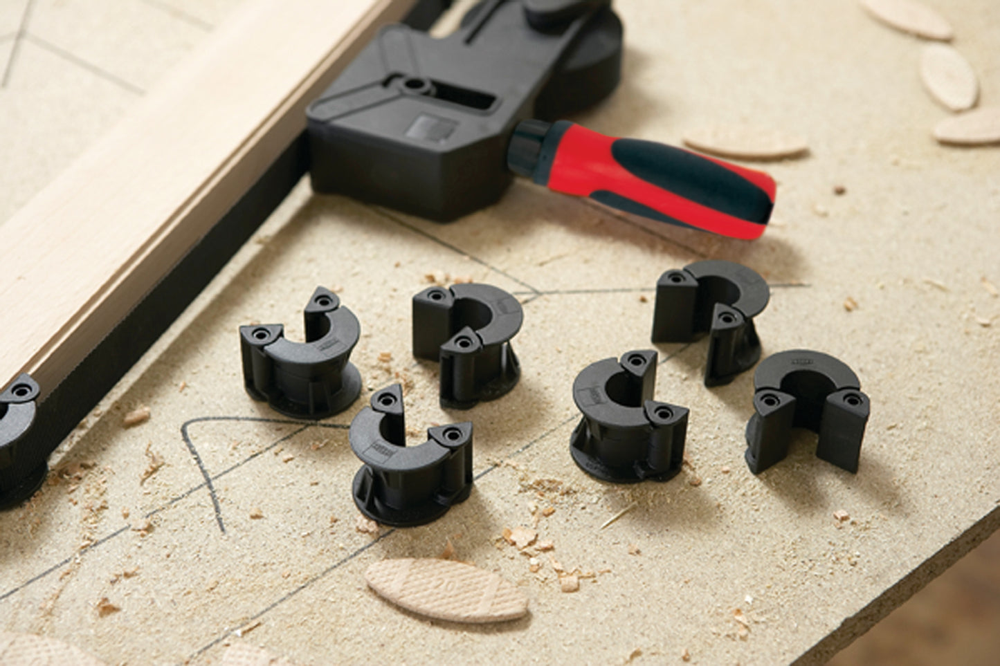 Bessey VAC-6 Angle Plates Corner Clips 6-pk