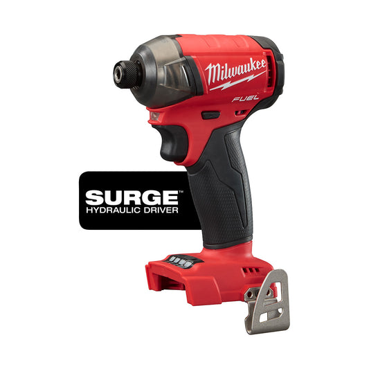 Milwaukee, 2760-20 M18 FUEL 18 Volt Lithium-Ion Brushless Cordless SURGE 1/4 in. Hex Hydraulic Driver TOOL ONLY