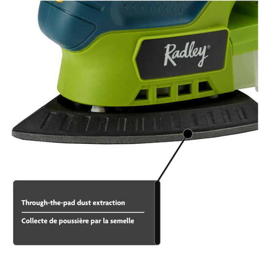 Radley Detail Sander .8Amp