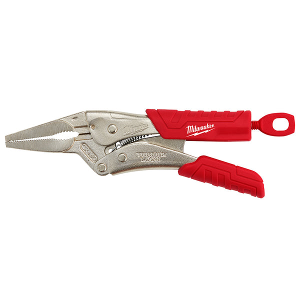 Milwaukee, 48-22-3406 6 in. TORQUE LOCK Long Nose Locking Pliers With Grip