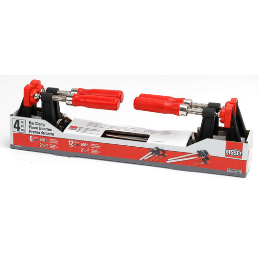 Bessey, GSCC4PK-C Clutch Style 4 PK Clamps