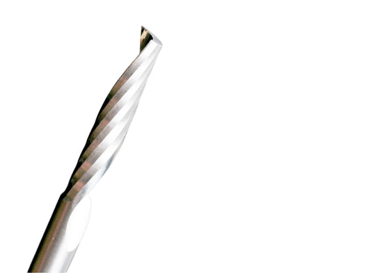 Freud 75-025 1/4' Dia Solid Carbide O-Flute Up Spiral Router Bit with 1/4'' Shank