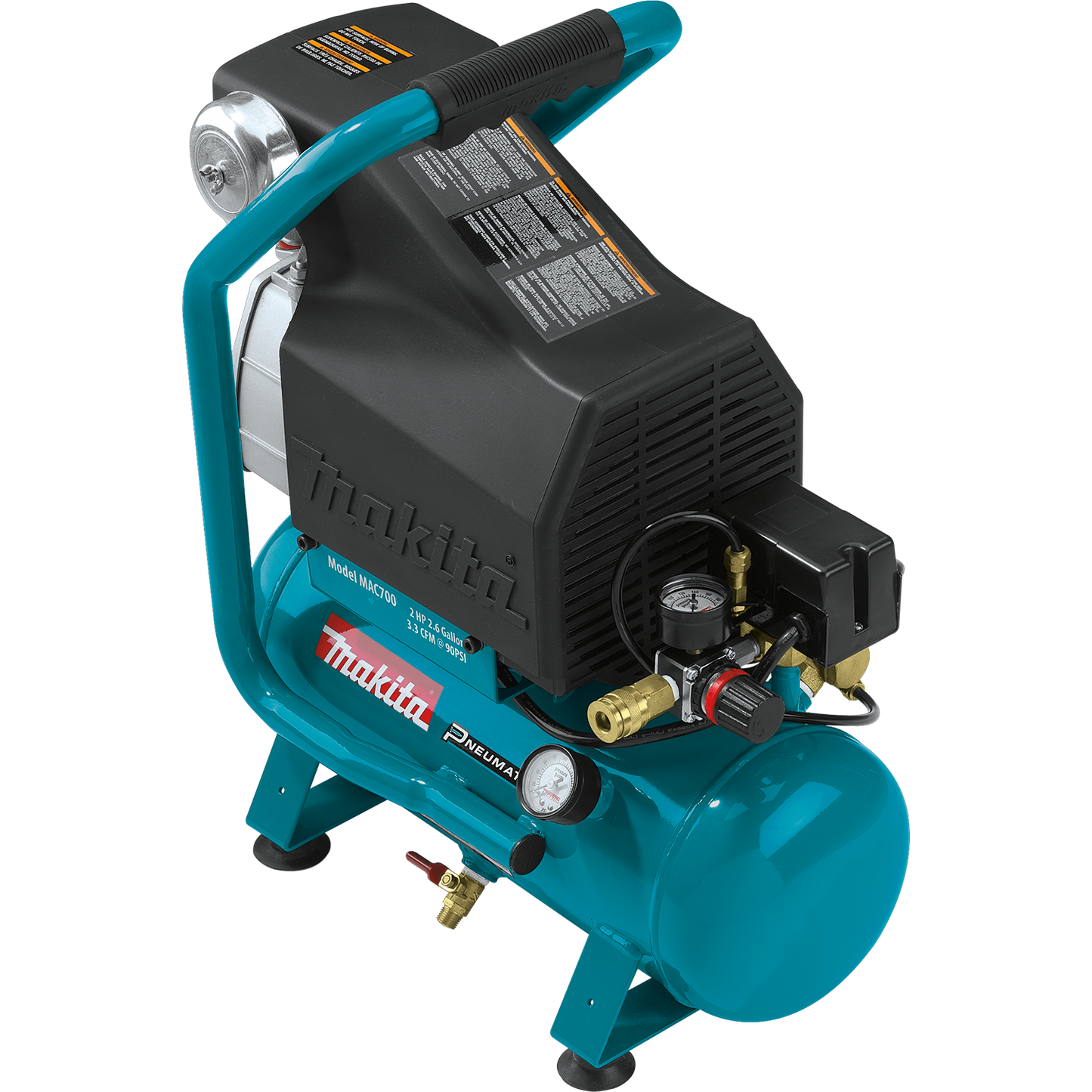 Makita, Compresseur d'air MAC700 2hp 2,6 gal 17138